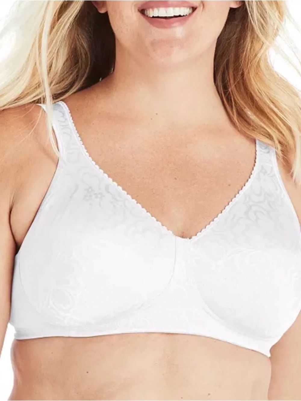 Playtex 18 Hour Ultimate Lift and Support Wireless Bra Blue Velvet 4745